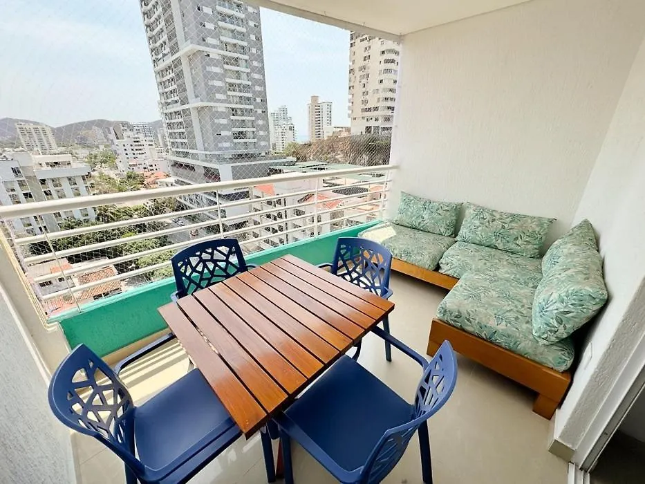 Apartamento Espectacular vista al rodadero y a la sierra Santa Marta
